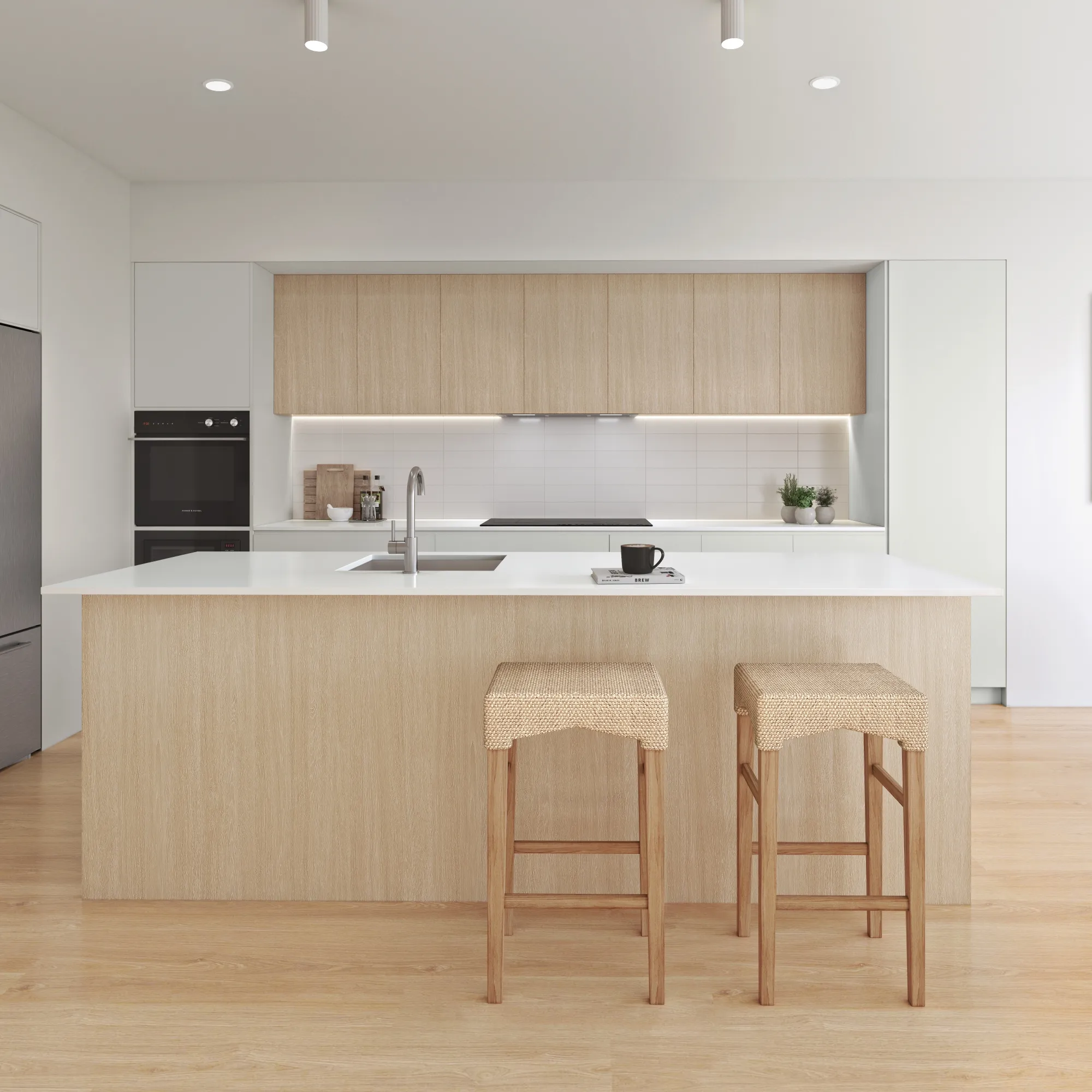 Interactive & Virtual Tours example — designer kitchen island