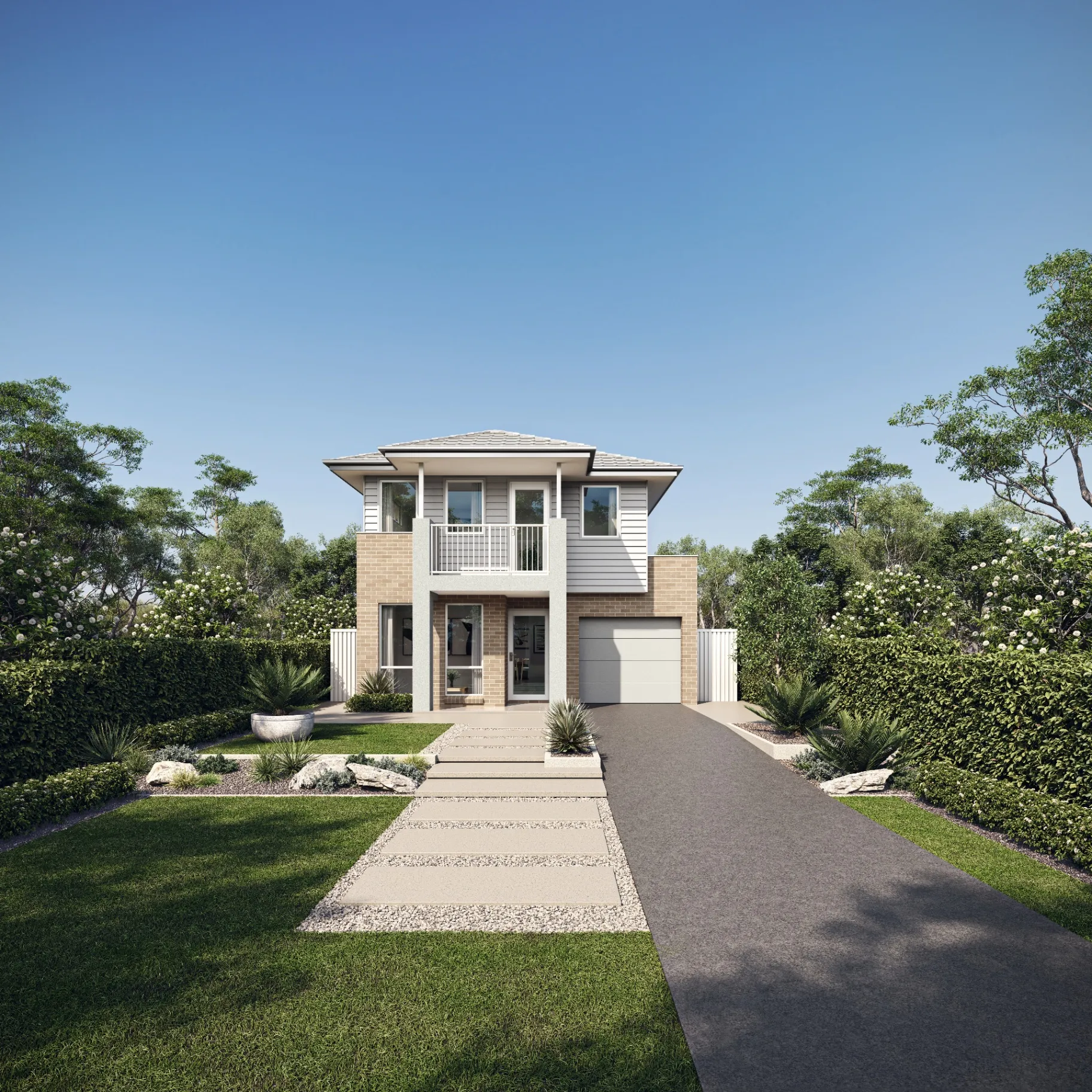 Facade Comparison Study — Facade design architectural visualisation